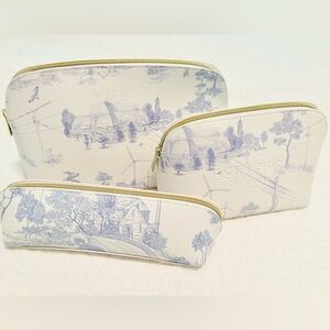 Set of 3 Ted Baker Cosmetic bags